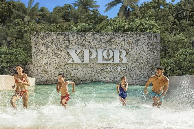 Xplor Park Day Trip from Cancun with Hotel Pickup
